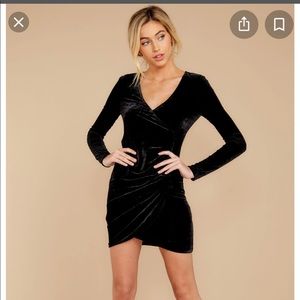 NWT It’s just a Crush Velvet dress from Reddress
